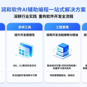 潤和軟件AI輔助編程一站式解決方案 破解企業(yè)軟件開發(fā)難題