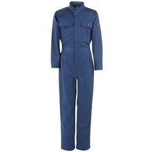 日本代購新風(fēng)尚 Kajimeiku純棉長(zhǎng)袖連身服，藍(lán)色3L 6610453L